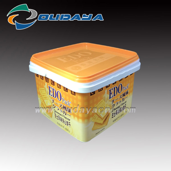 IML Plastic Food Storage Containers with Lids