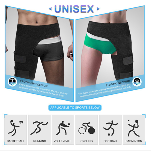 Recovery Thigh Wrap Support Brace