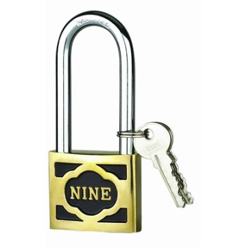 30MM M-thick Cast Brass Padlock With Long Shackle