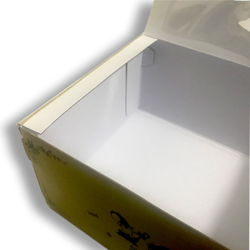Specialty packaging boxes with PVC window