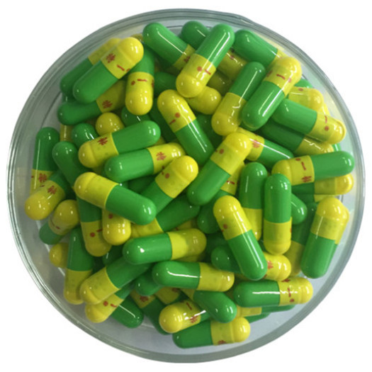 capsuline colored gelatin empty capsule size