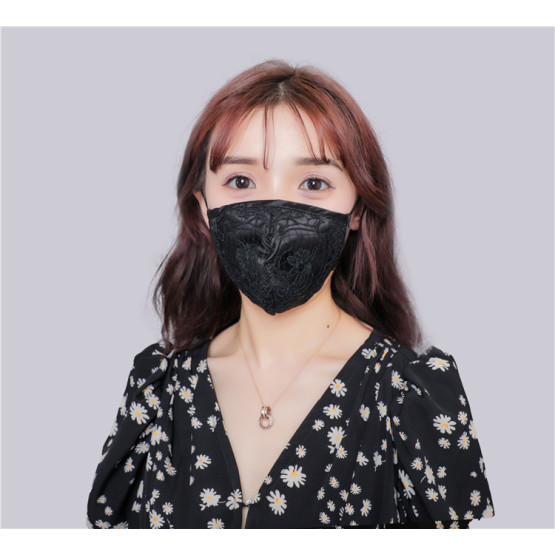 New Design Italian polyester filament silk Mask Protective