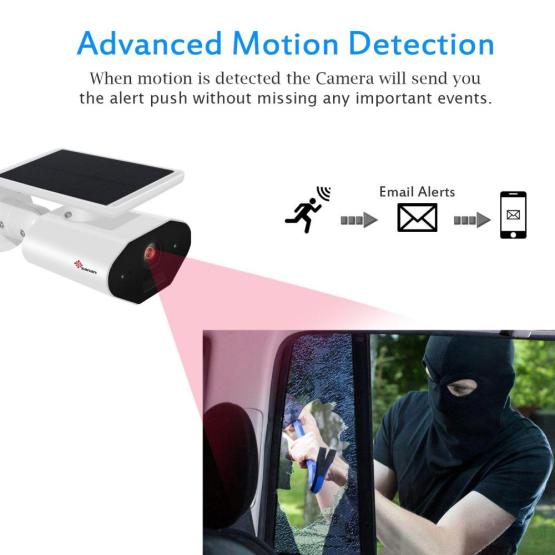 Solar Wireless Security Camera