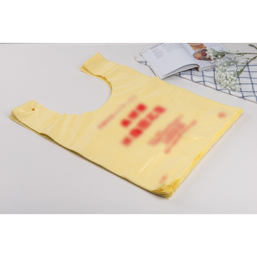 HDPE Plastic T-Shirt Bag With Printing