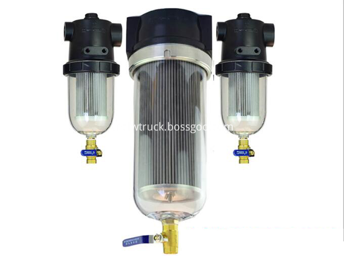 water filter for road sweeper truck