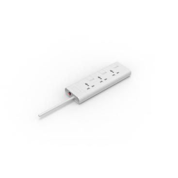 Universal type 3 way extension socket