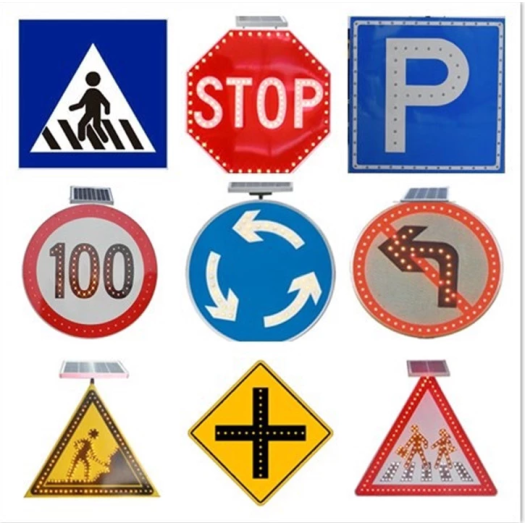 Reflective road safety sign blank