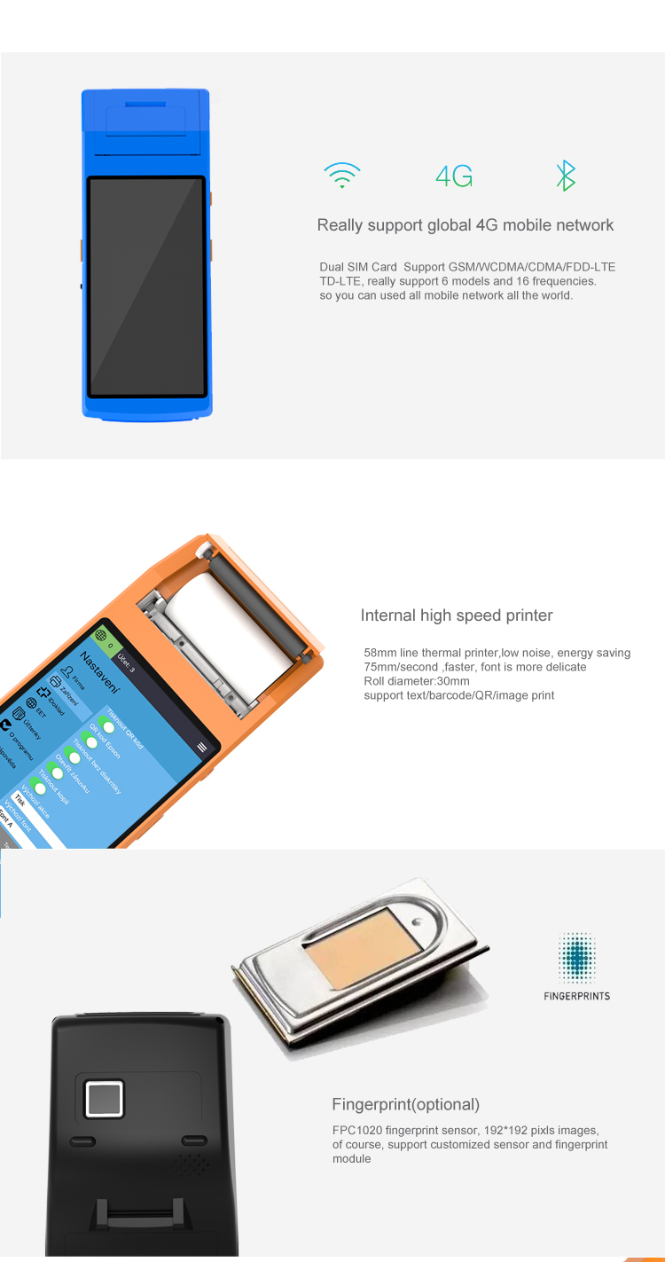 Barcode Scanner Pda Fingerprint