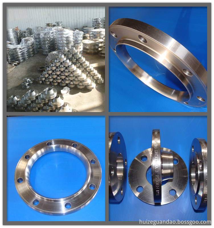 Threaded pipe flange 