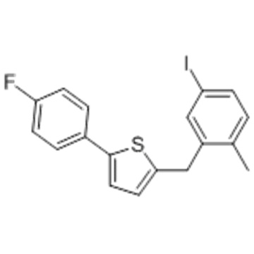 Thiophene,2-(4-fluorophenyl)-5-[(5-iodo-2-methylphenyl)methyl]- CAS 898566-17-1 