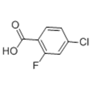 4-Chloro-2-fluorobenzoic acid CAS 446-30-0