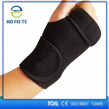 Orthotics tyvek leather wrist support for men