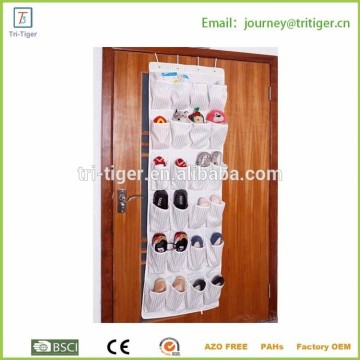 24 pockets over the door hanging shoe organizer with modern design