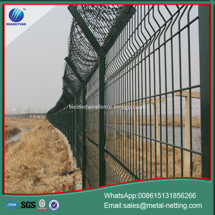airport wire fence