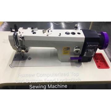 FOXSEW Computerized Top and Bottom Feed Lockstitch Sewing Machine