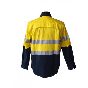 High visibility day and night use working shirt