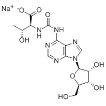 L-Threonine, N-[[(9-b-D-ribofuranosyl-9H-purin-6-yl)amino]carbonyl]- CAS 24719-82-2