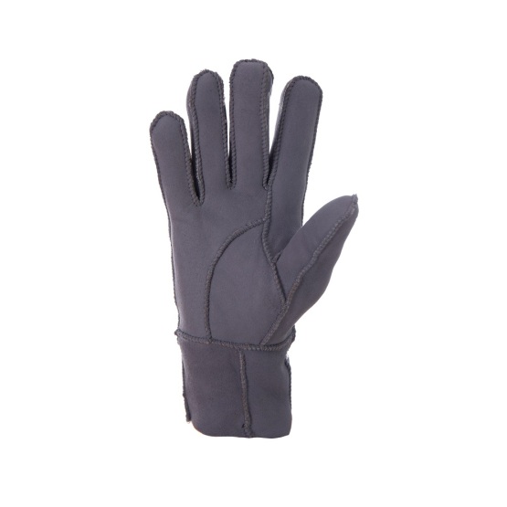 Popular Sheepskin Gloves with Fingers in Patched