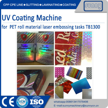 3D Holographic film coating machine