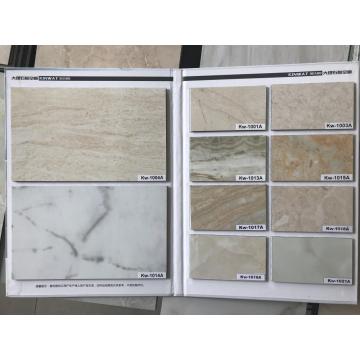 White Marble stone aluminum plate wall panels