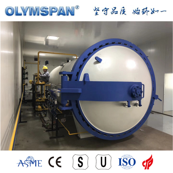 ASME standard small carbon fiber material curing autoclave