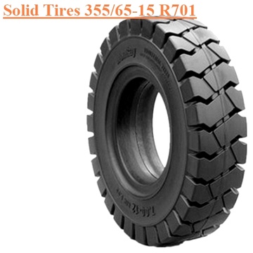 Industrial Forklift Vehicles Solid Tire 355/65-15 R701