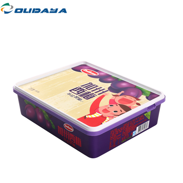 2L PP square food box storage ood container