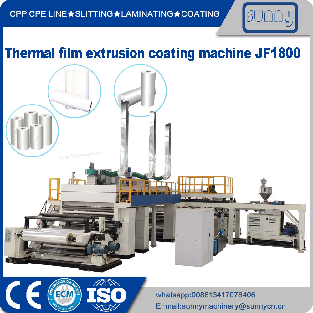 Thermal Film Extrusion Coating Machine Jf1800 3