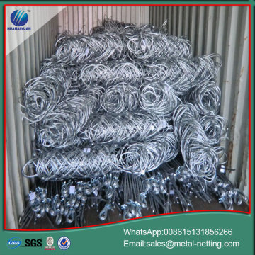 slope protection netting wire rope net rockfall mesh