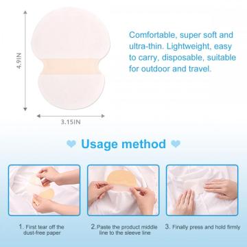 TreatMe 80Pack Underarm Sweat Pads Fight Hyperhidrosis