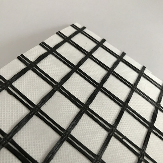 Fiberglass Geogrid Composite PP/PET Geotextile