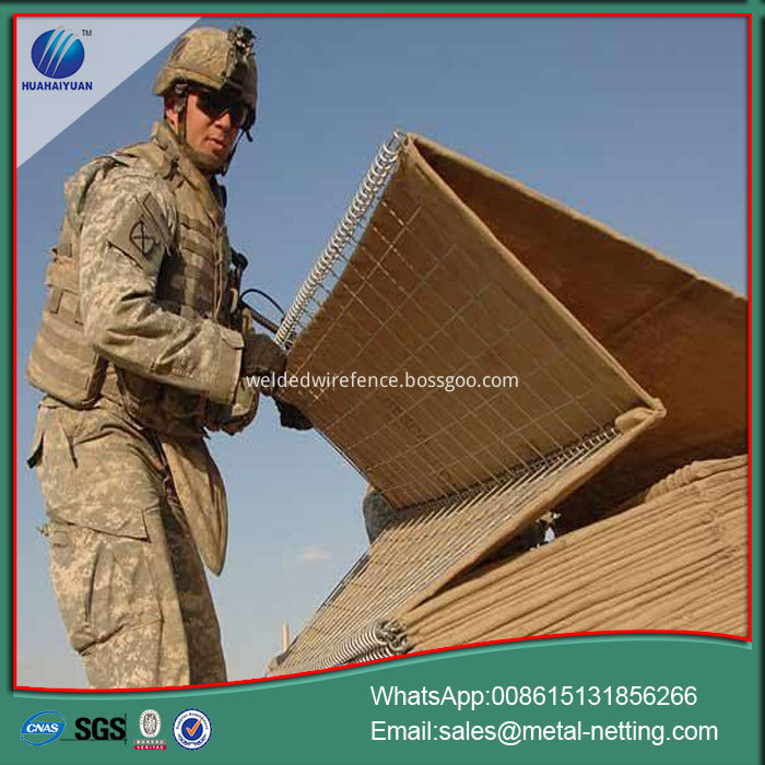 hesco military barrier