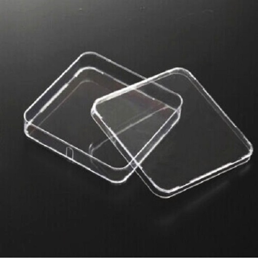 Square Disposable Plastic Petri Dishes