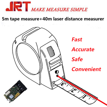 Laser Meauring Tape two in one