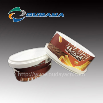 258g IML Chocolate Packaging Box Dessert Container