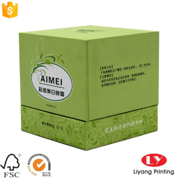 Customized creative paper cosmetic packaging box