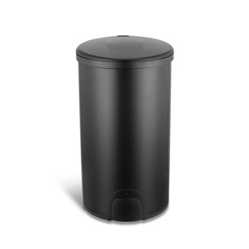45L Black Stainless Steel Elektric Trash Can for Kitchen