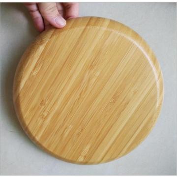 Multifunction bamboo different size dinner serving wooden plate