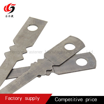 Flat tie  for construction formwork
