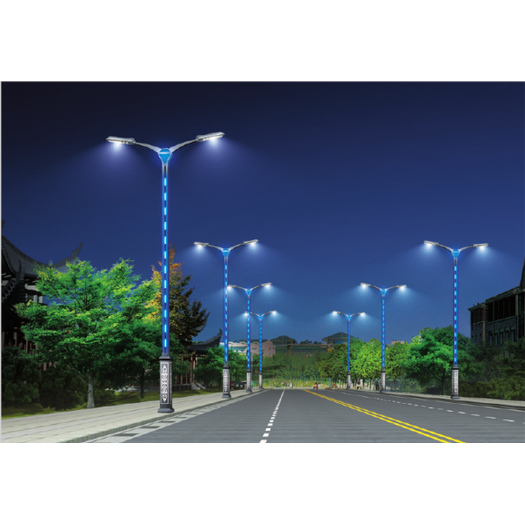 Integrated LED Street Lamp Holder