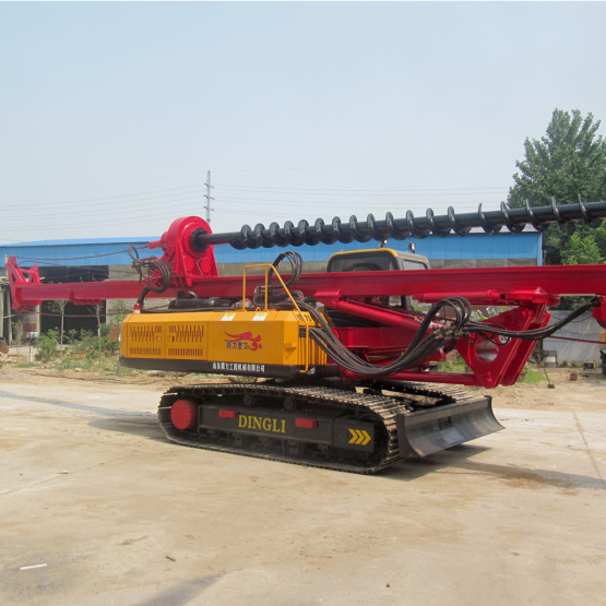 Hydraulic Diesel Auger Pipe Drill Rig