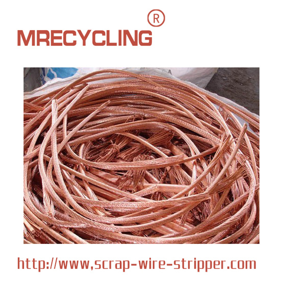 stripping copper wire for money