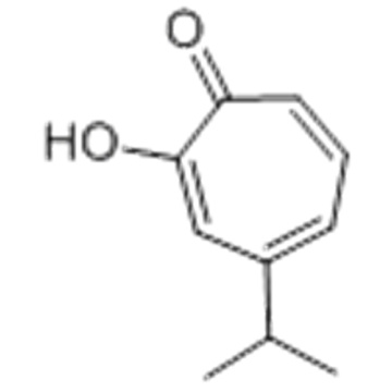 2,4,6-Cycloheptatrien-1-one,2-hydroxy-4-(1-methylethyl)- CAS 499-44-5