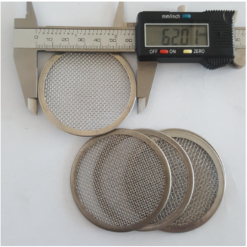 6 micron air screen wire mesh filter disc