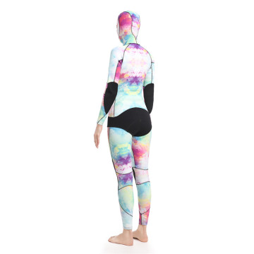 Seaskin 3mm Floral Camouflage Spearfishing Diving Suits
