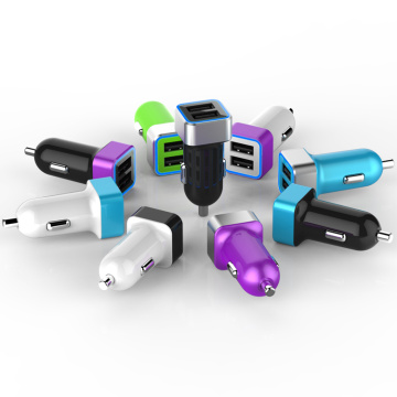 2.4A Dual USB-Port Car Charger For Iphone