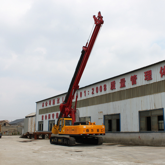 DR-160 rotary drilling rig can punch 40 meters