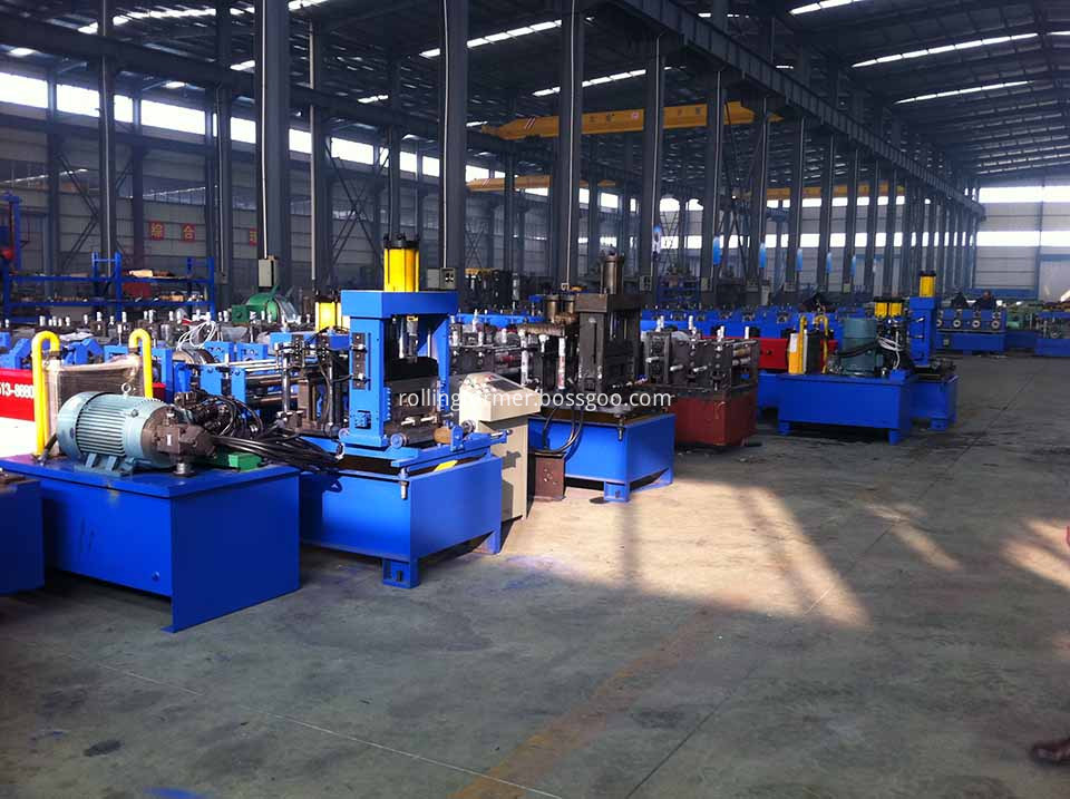 steel purlin profiles roll forming machine