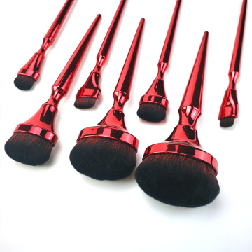 7pc Oval Makeup Brush Collection