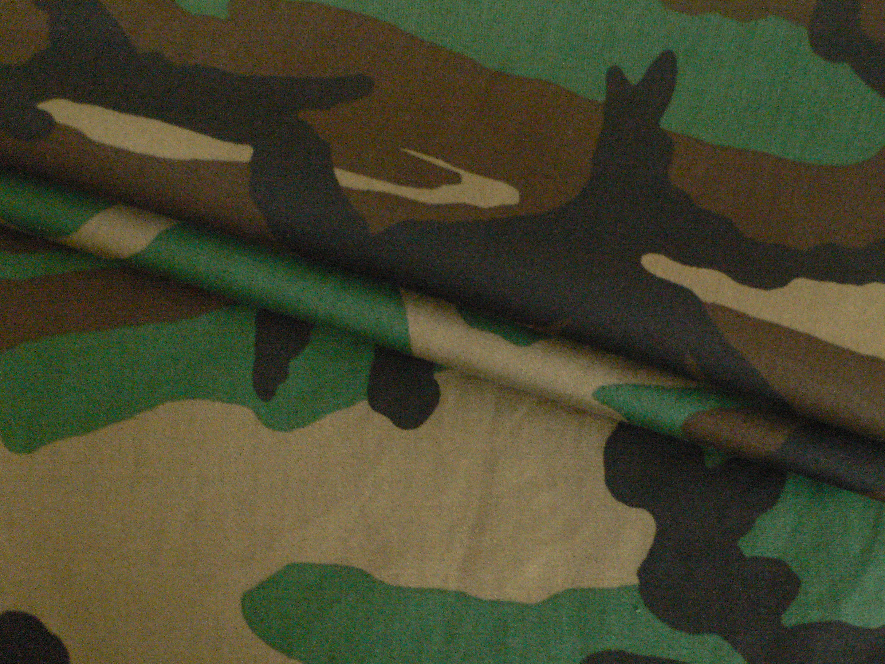 N/C Woodland Camouflage Fabric for the Middle East